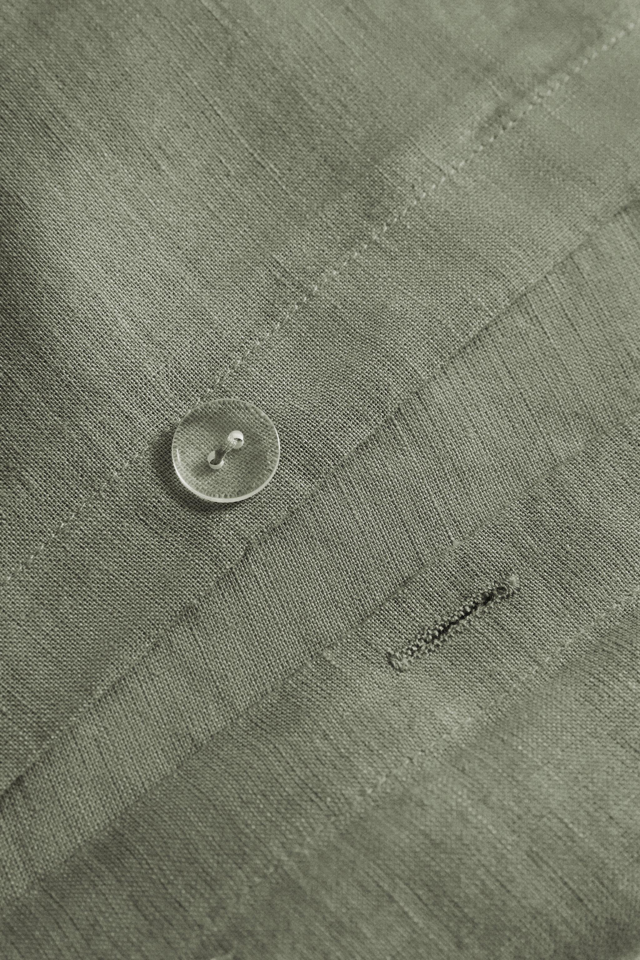 WASHED LINEN DUVET COVER (140 GSM)
